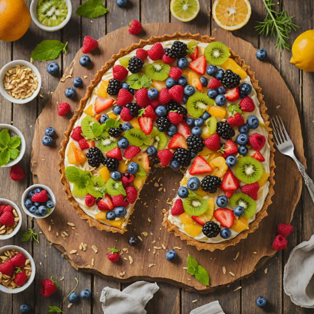 Gluten-Free No-Bake Fruit Tart