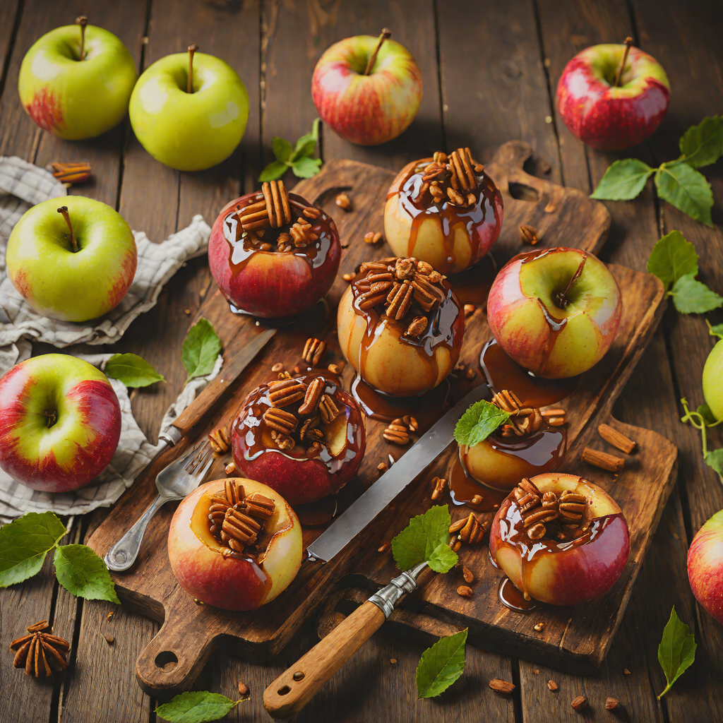 Honey and Cinnamon Glazed Baked Apples