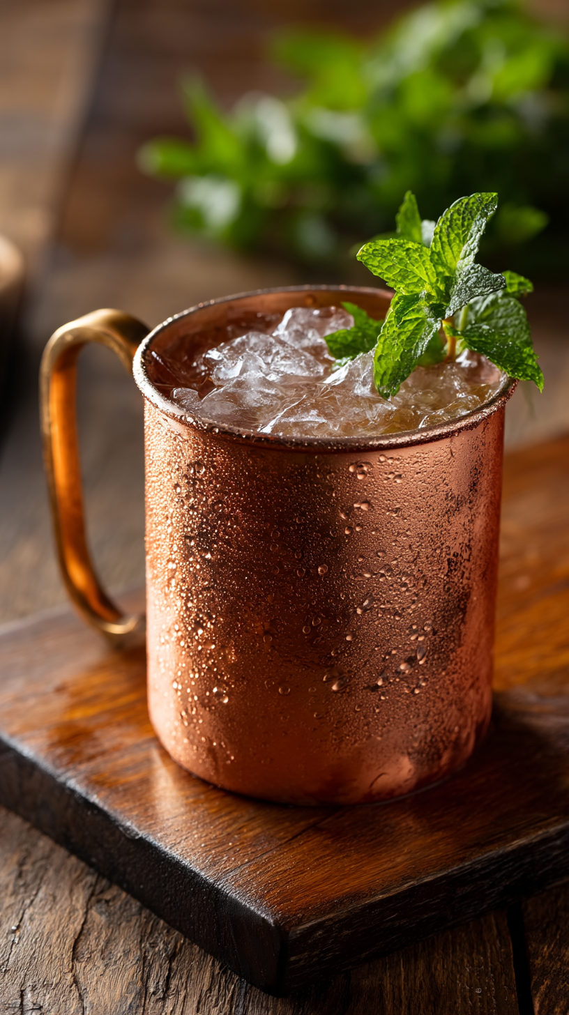 Mango-Spiced Rum Mule
