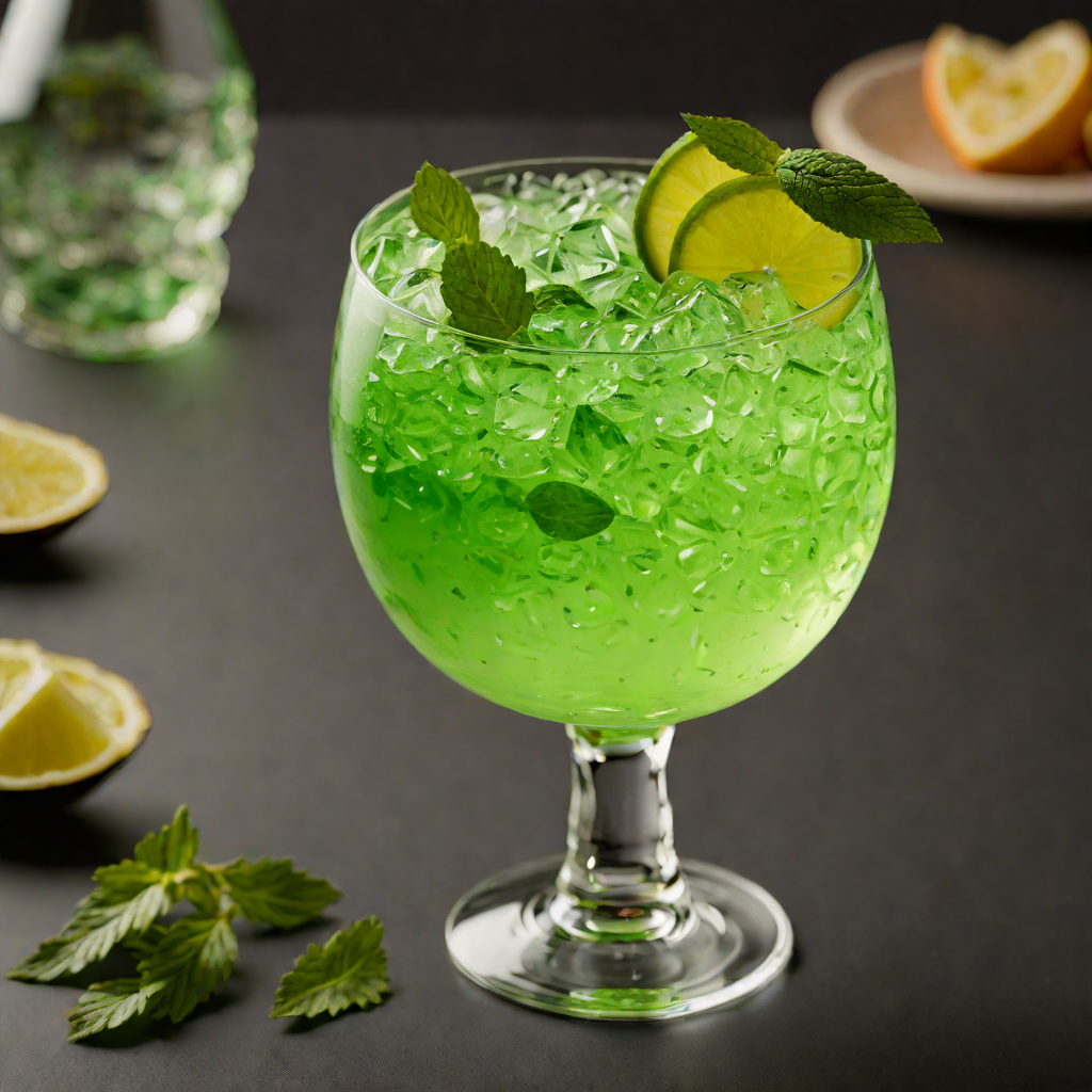 Emerald Whisper Gin Fizz