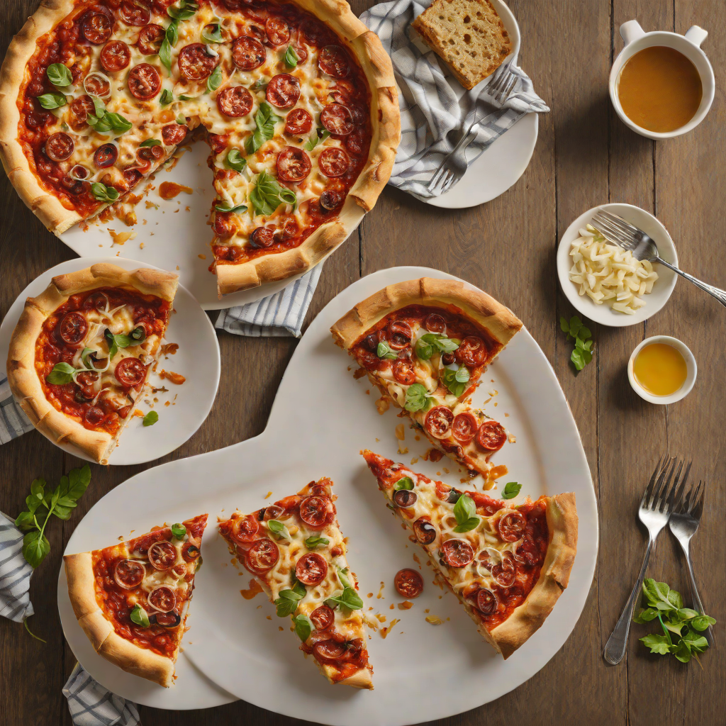 Thin Crust Chicago-Style Deep Dish Pizza