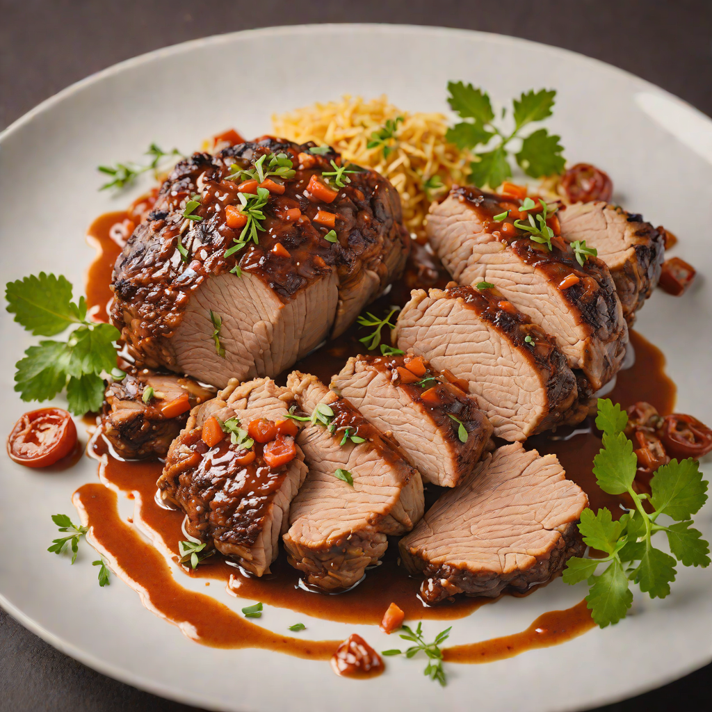 Slow-Braised Pork Shoulder with Spanish Paprika