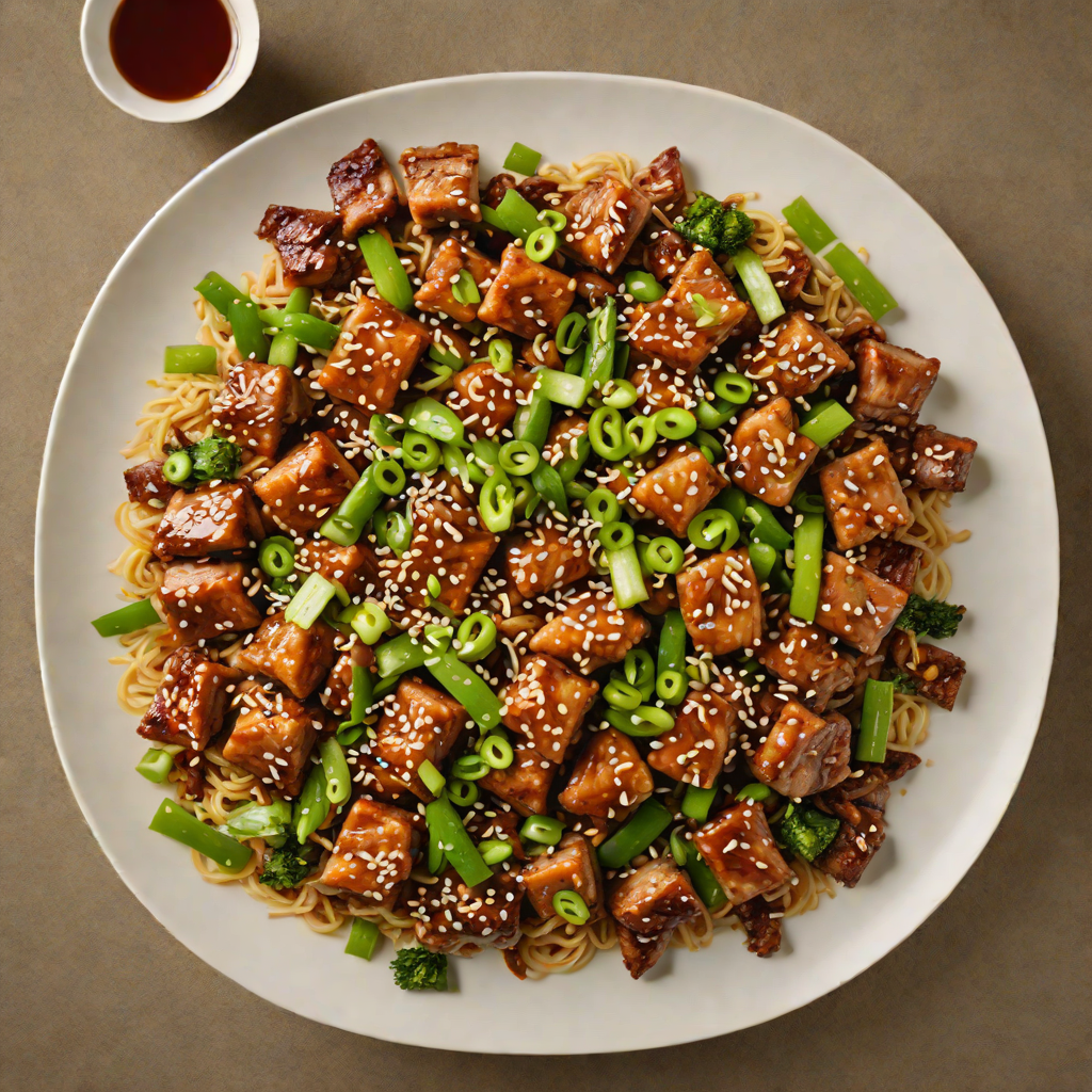 Stir-Fried Korean-Spiced Pork with Sesame and Scallions