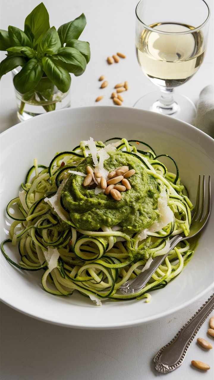 Hydrating Lemon-Ginger Zucchini Noodles with Avocado