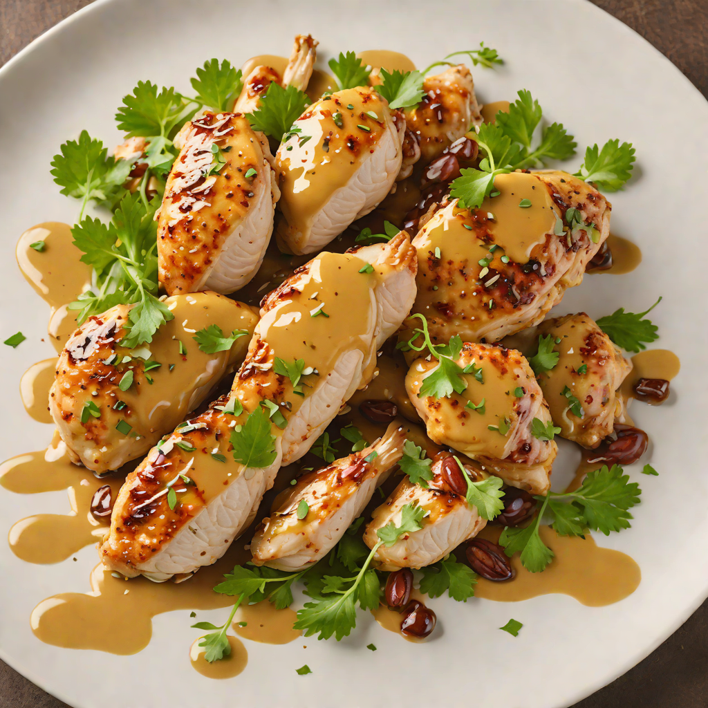 Sautéed Chicken with Honey-Dijon Mustard Glaze