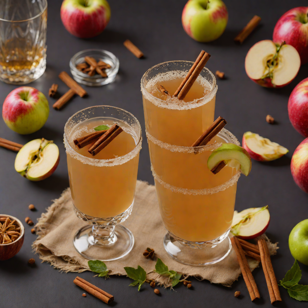 Cinnamon-Spiced Apple Cider Hot Toddy