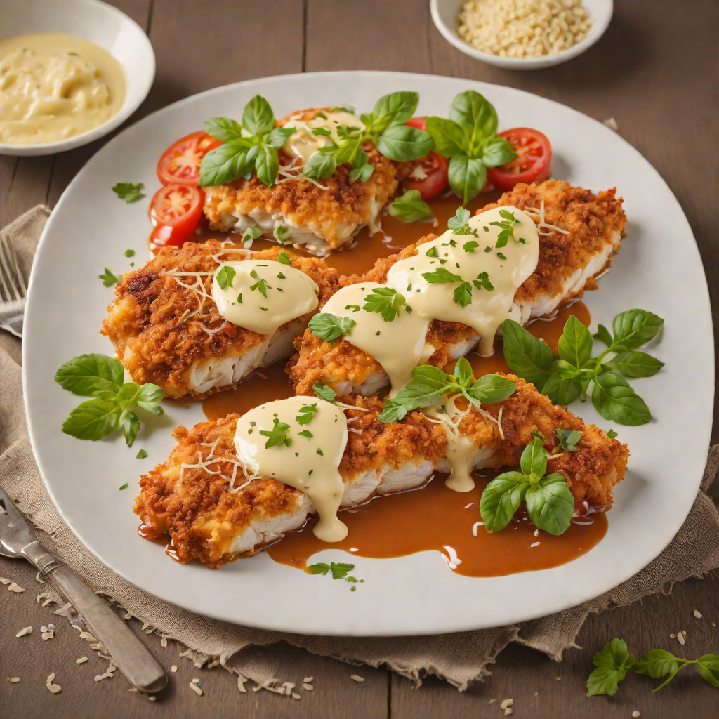 Chicken Schnitzel Parmigiana Bake