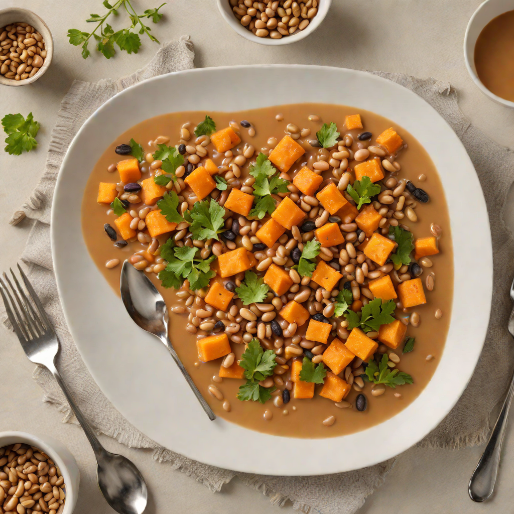 Durham-Inspired Sweet Potato and Black-Eyed Pea Stew