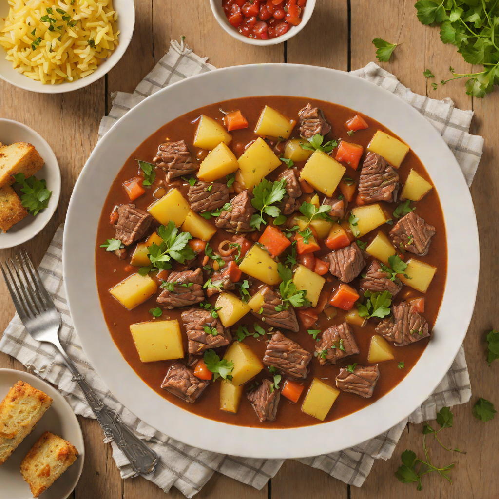 Smoky Spanish-Style Beef and Potato Stew