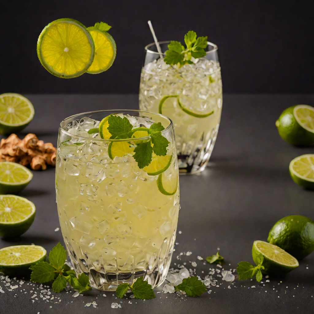 Ginger Lime Electric Fizz