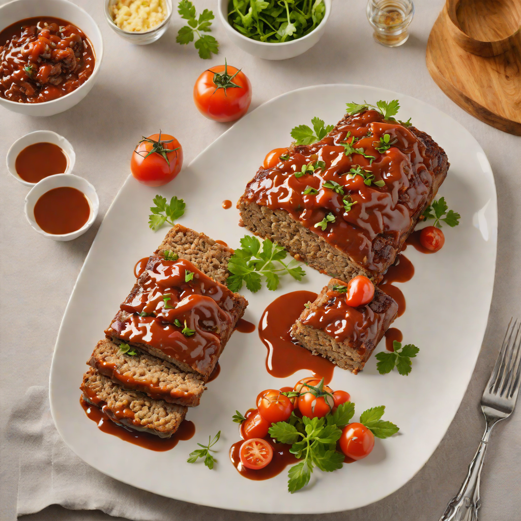 Beef and Vegemite Meatloaf with Tomato Glaze