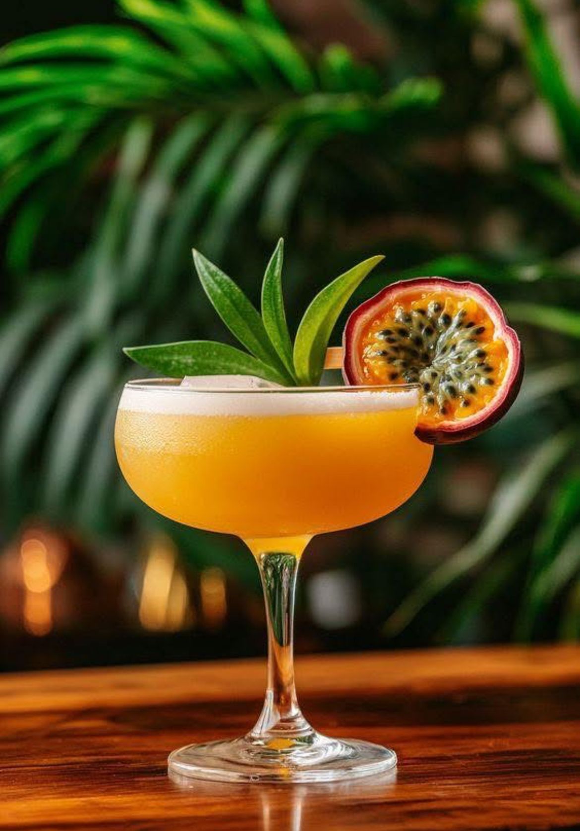 Ginger-Infused Dark Rum Daiquiri