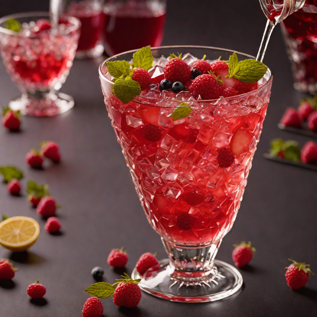 Cheerleader’s Sparkling Berry Punch