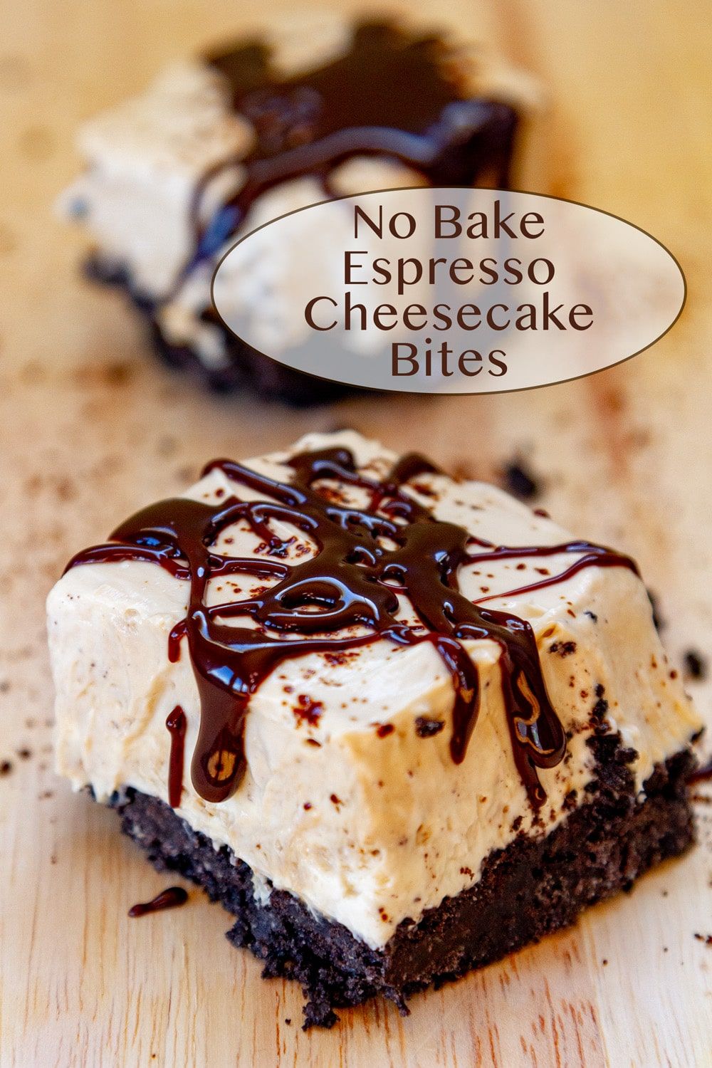 No-Bake Chocolate Espresso Cheesecake Bites