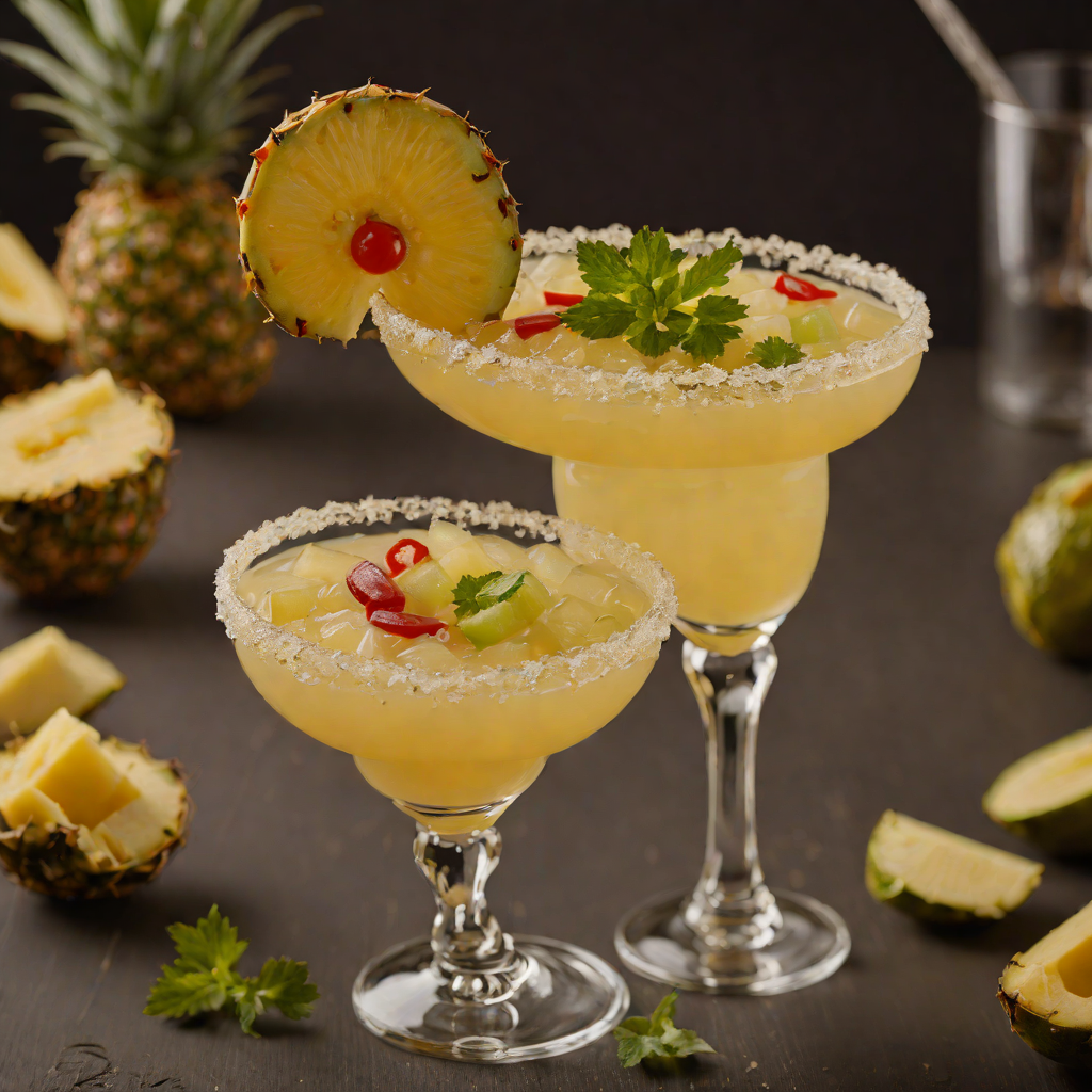 Tropical Chili Pineapple Margarita