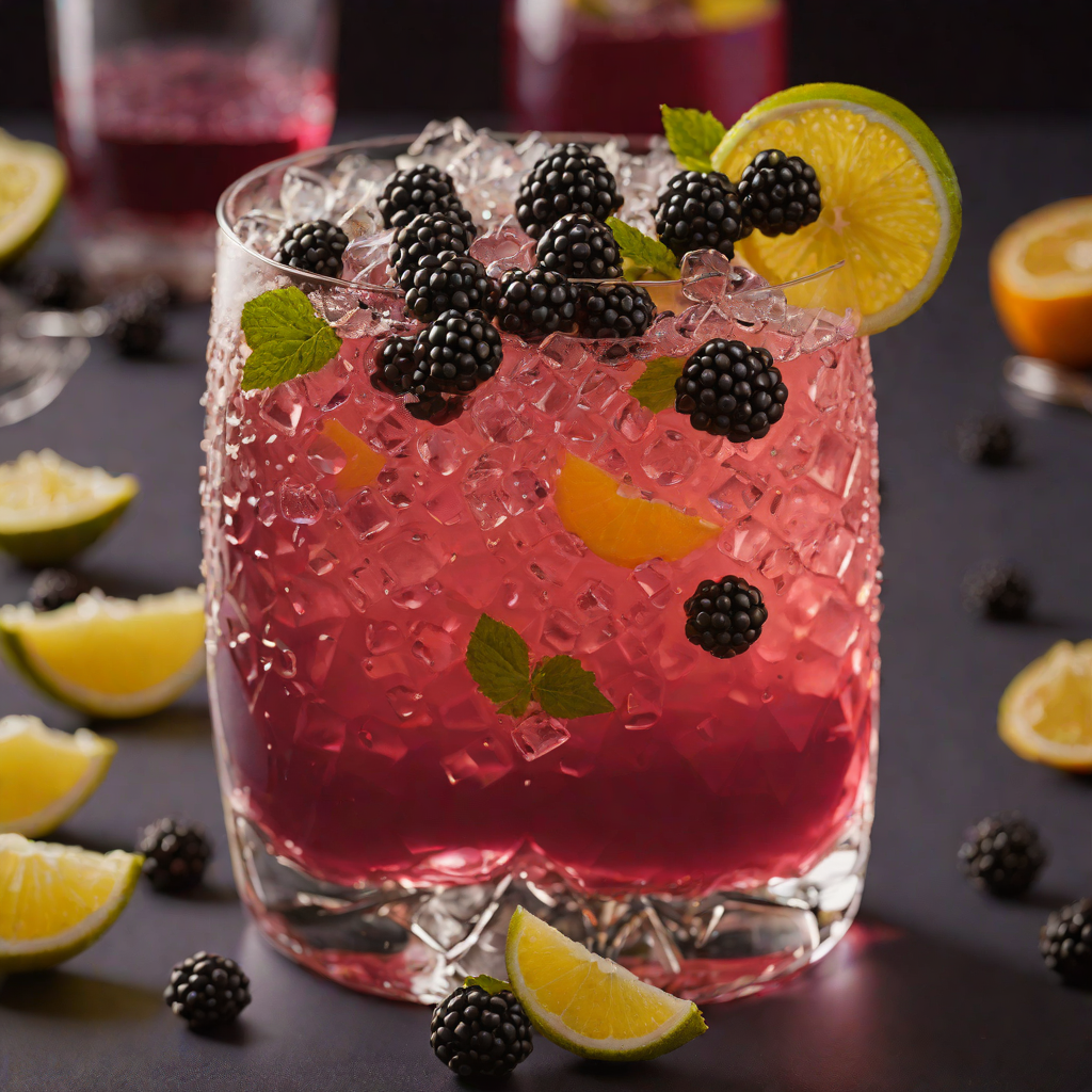 Sparkling Blackberry Citrus Fizz