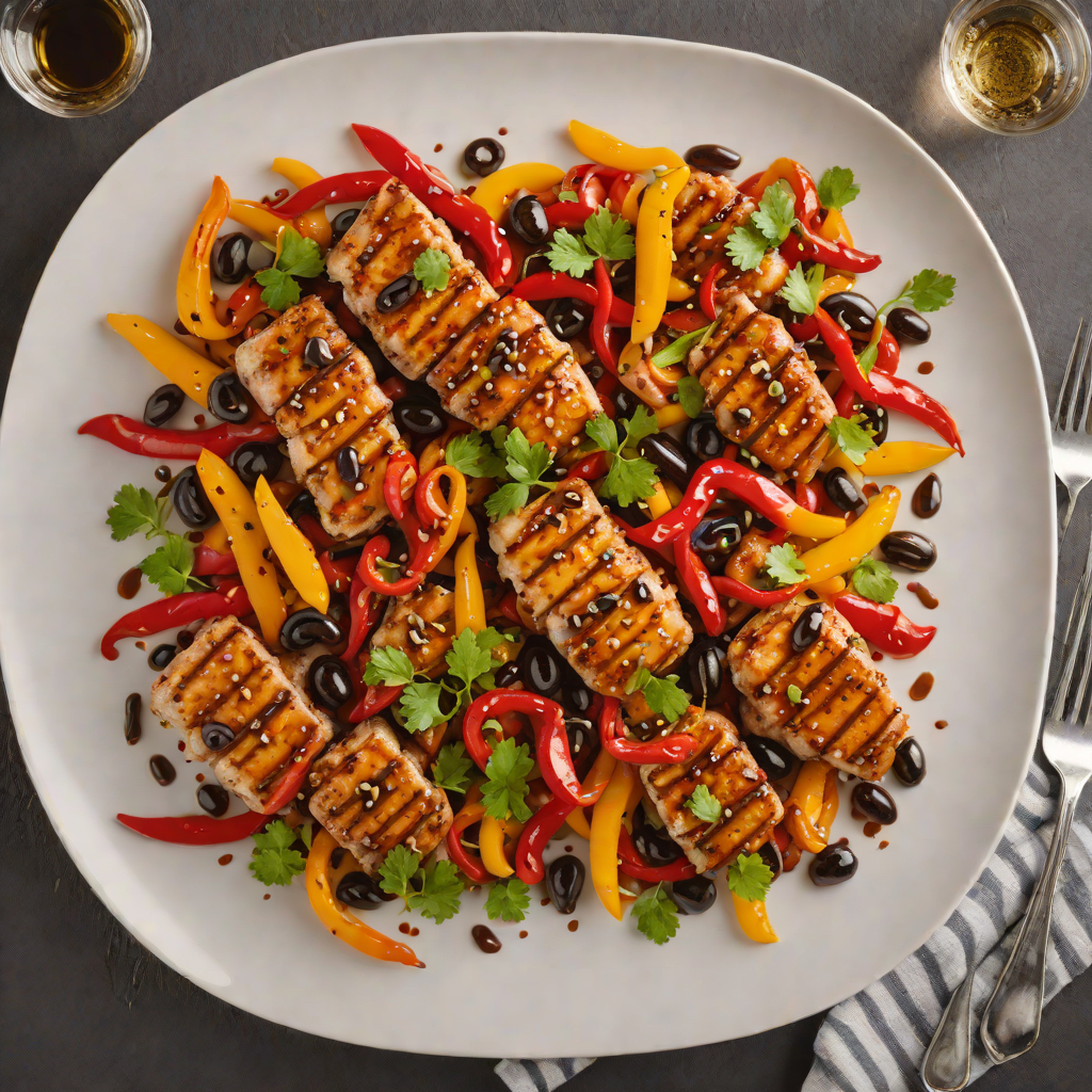 Sautéed Chicken with Honey-Balsamic Glaze and Sweet Peppers