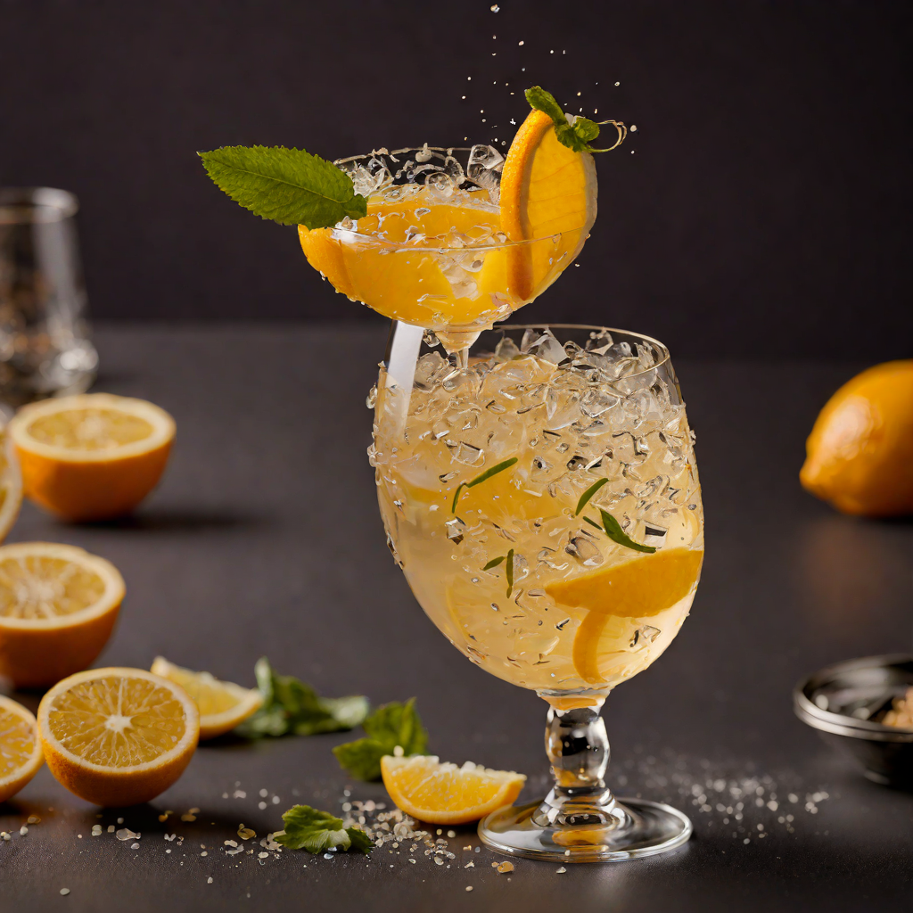 Citrus-Infused Ginger Sparkler