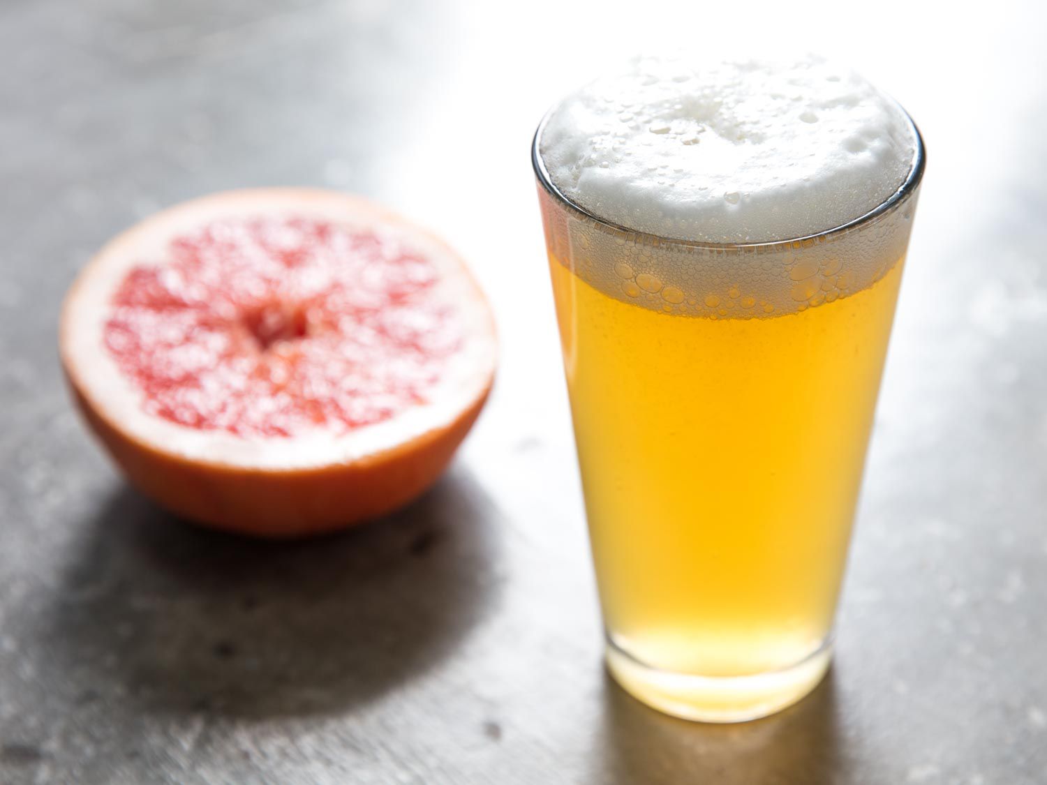 Spiced Rum and Citrus Radler