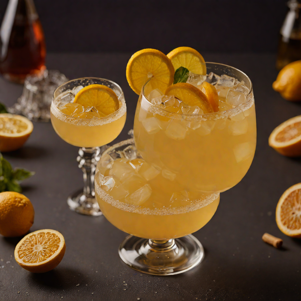 Citrus-Infused Whiskey Sour with Honey Syrup