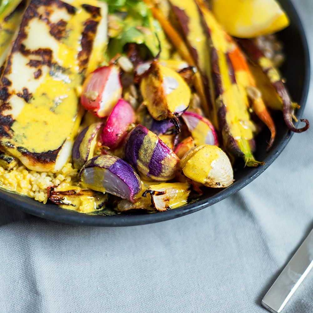 Customizable 'Best' Grain Bowl with Tahini Dressing