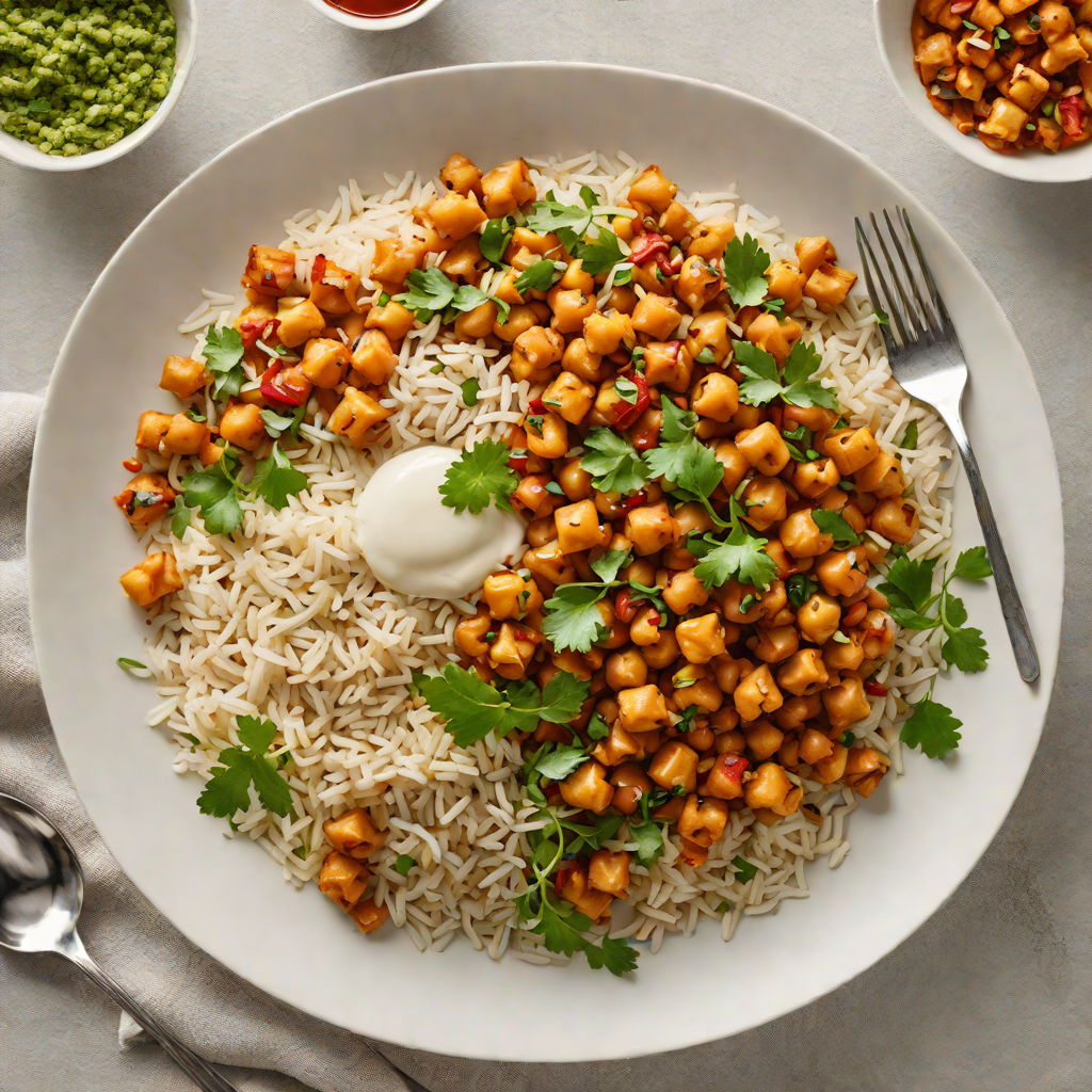 Quick Meals Harissa-Spiced Chickpea and Rice Bowl