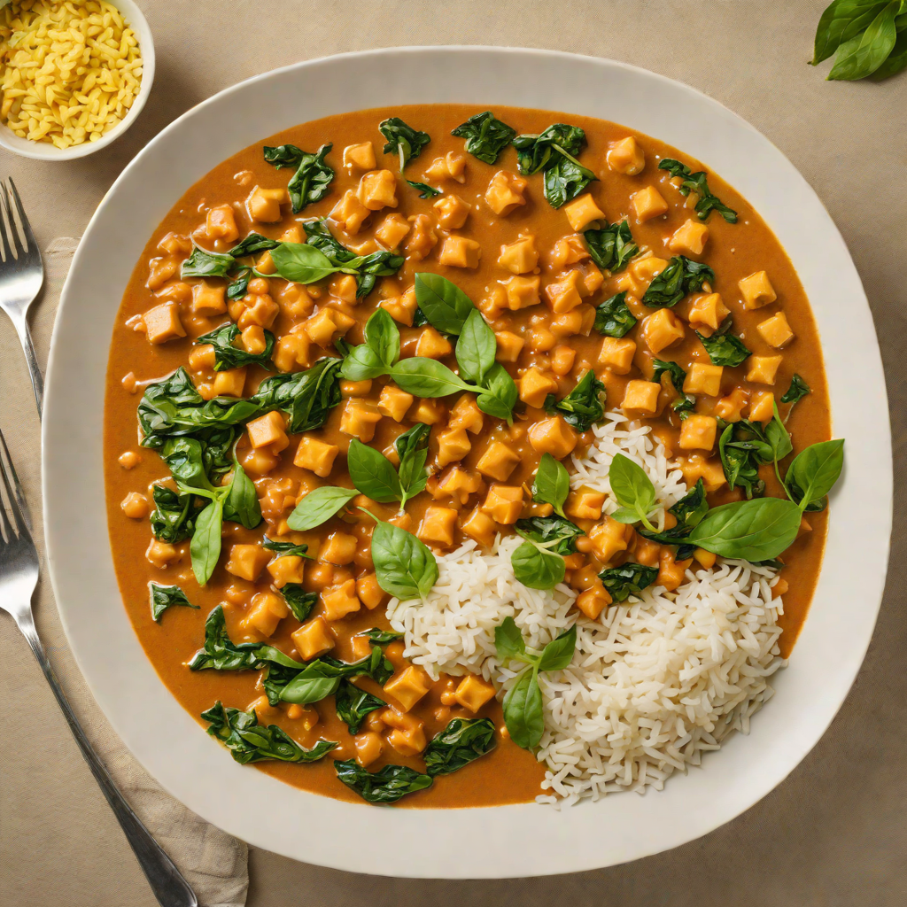 High-Protein Chickpea and Spinach Curry