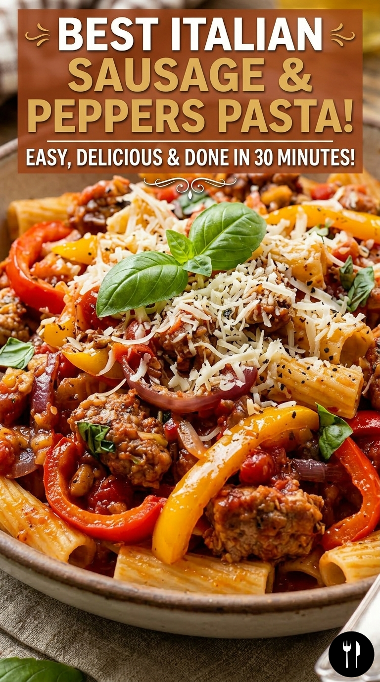 Sausage and Peperonata Pasta