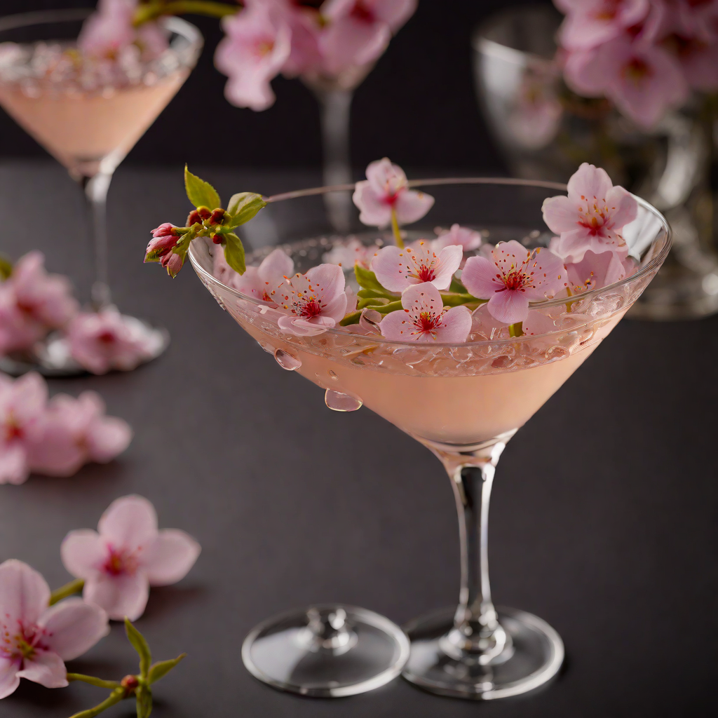 Sakura Blossom Gin Martini