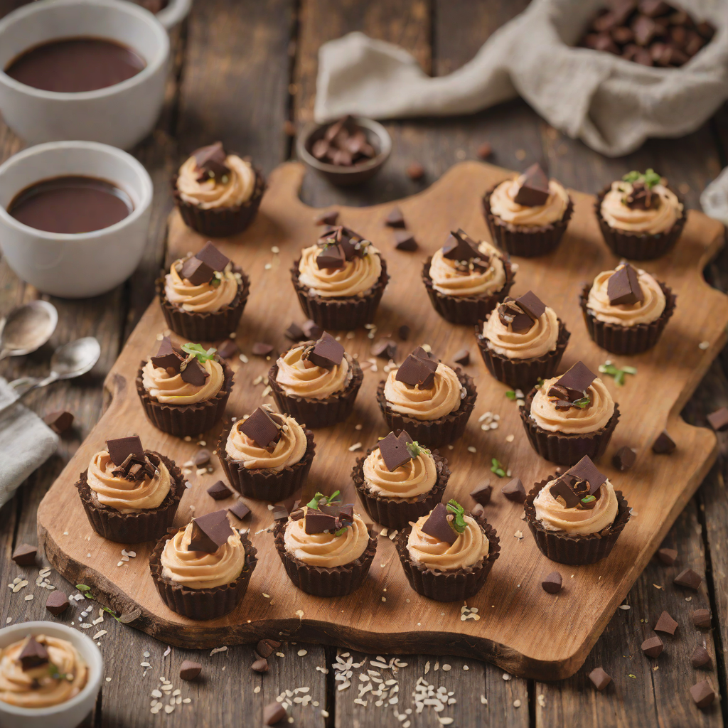 No-Bake Mini Chocolate Cheesecake Bites