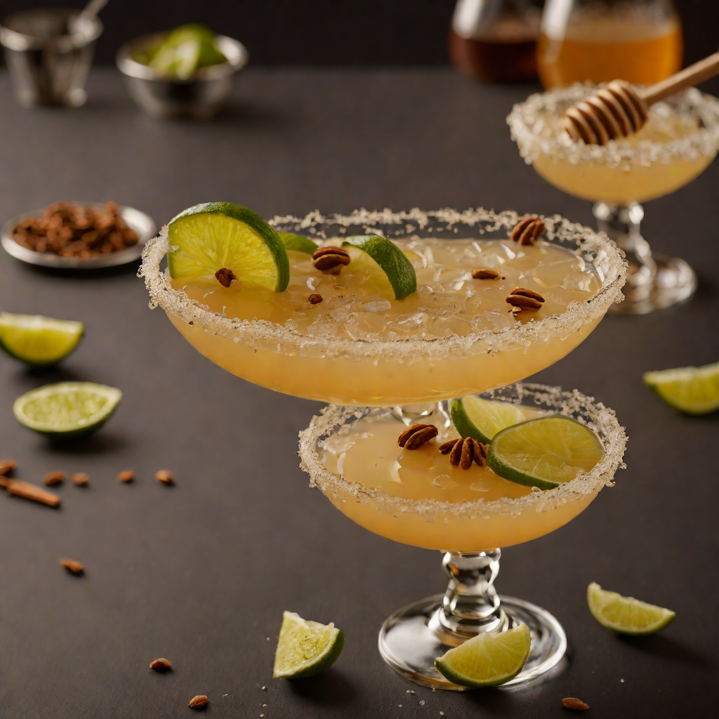 Spiced Mesquite Honey Margarita