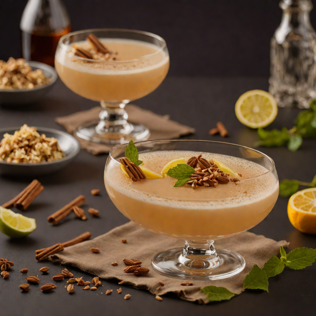 Honeyed Chai Whiskey Sour
