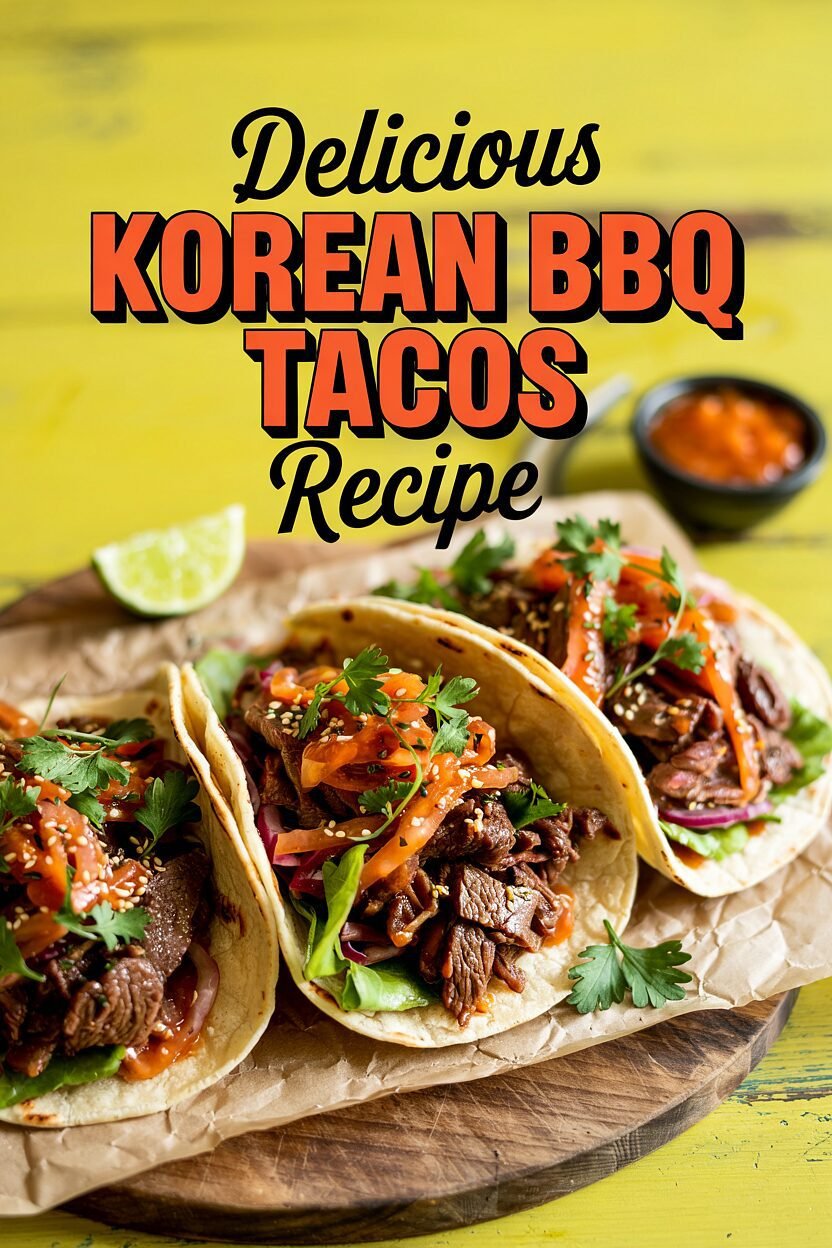 Korean BBQ Sheet Pan Tacos