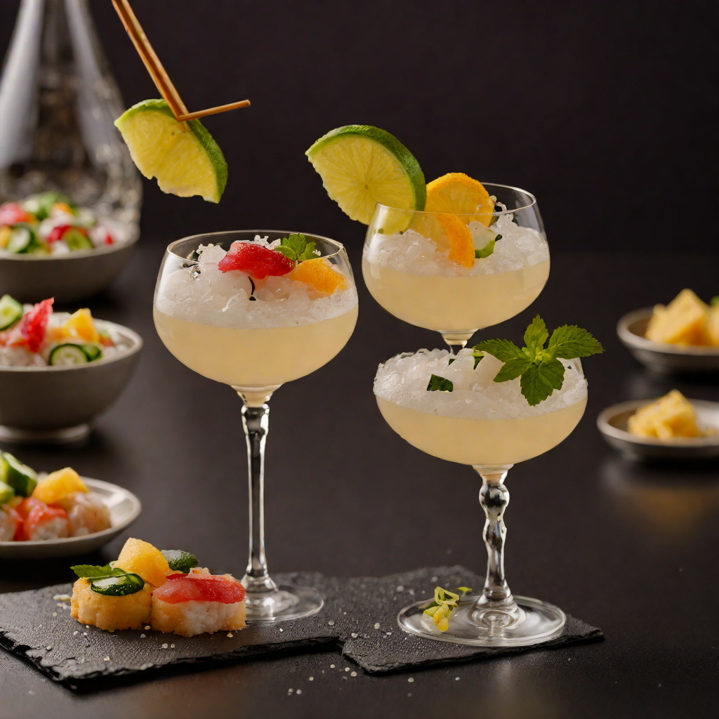 Sushi Bar Yuzu Gin Fizz