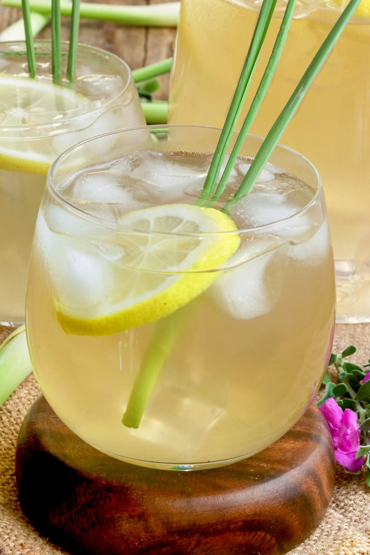 Honeyed Ginger Lemongrass Sparkler