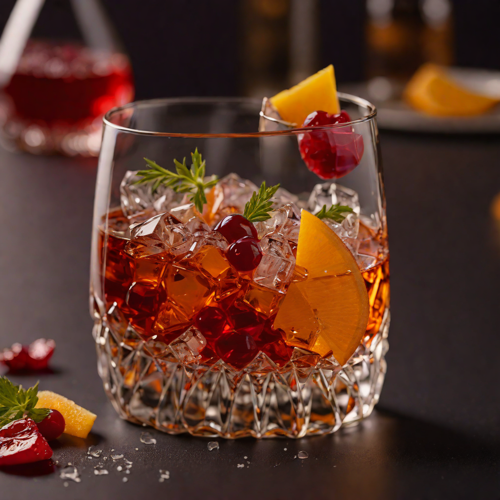 Velvet Scarlet Old Fashioned