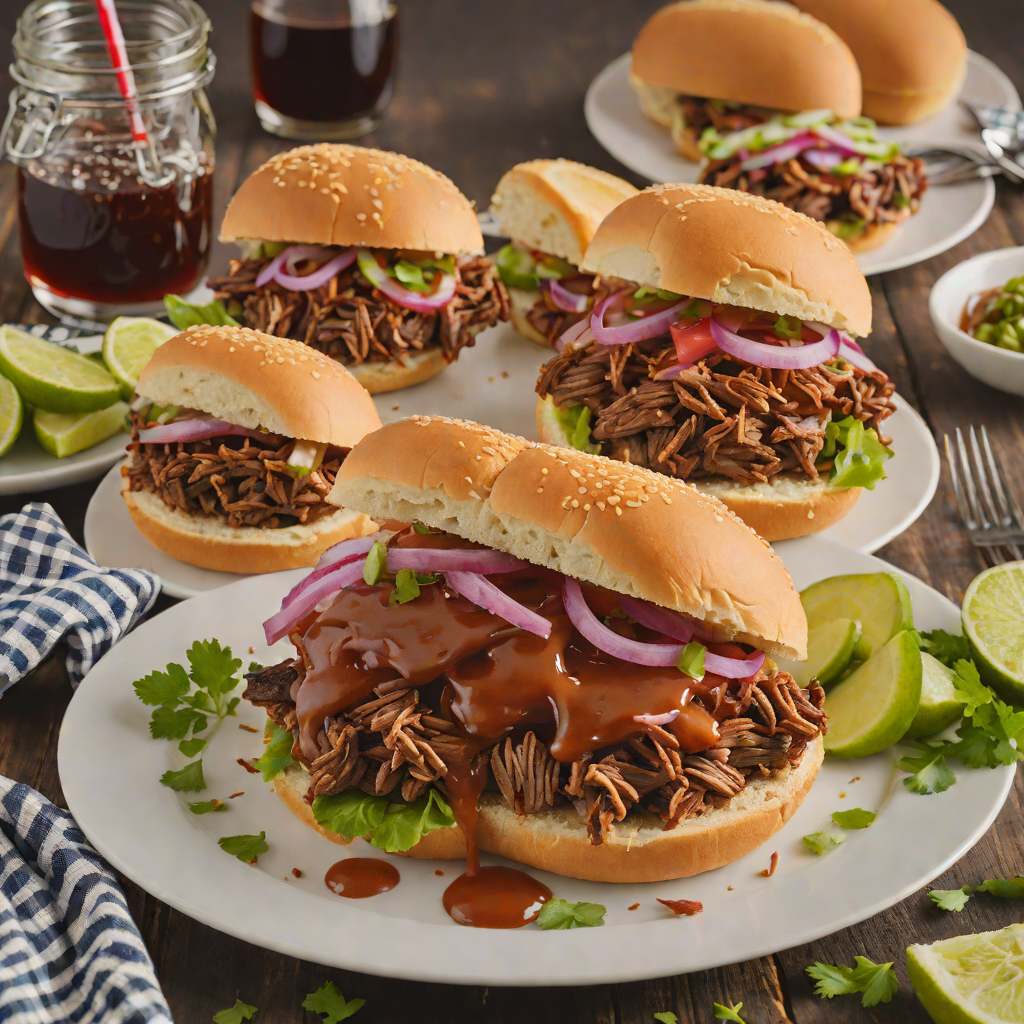 Texan-Style Brisket Barbecue Sandwiches