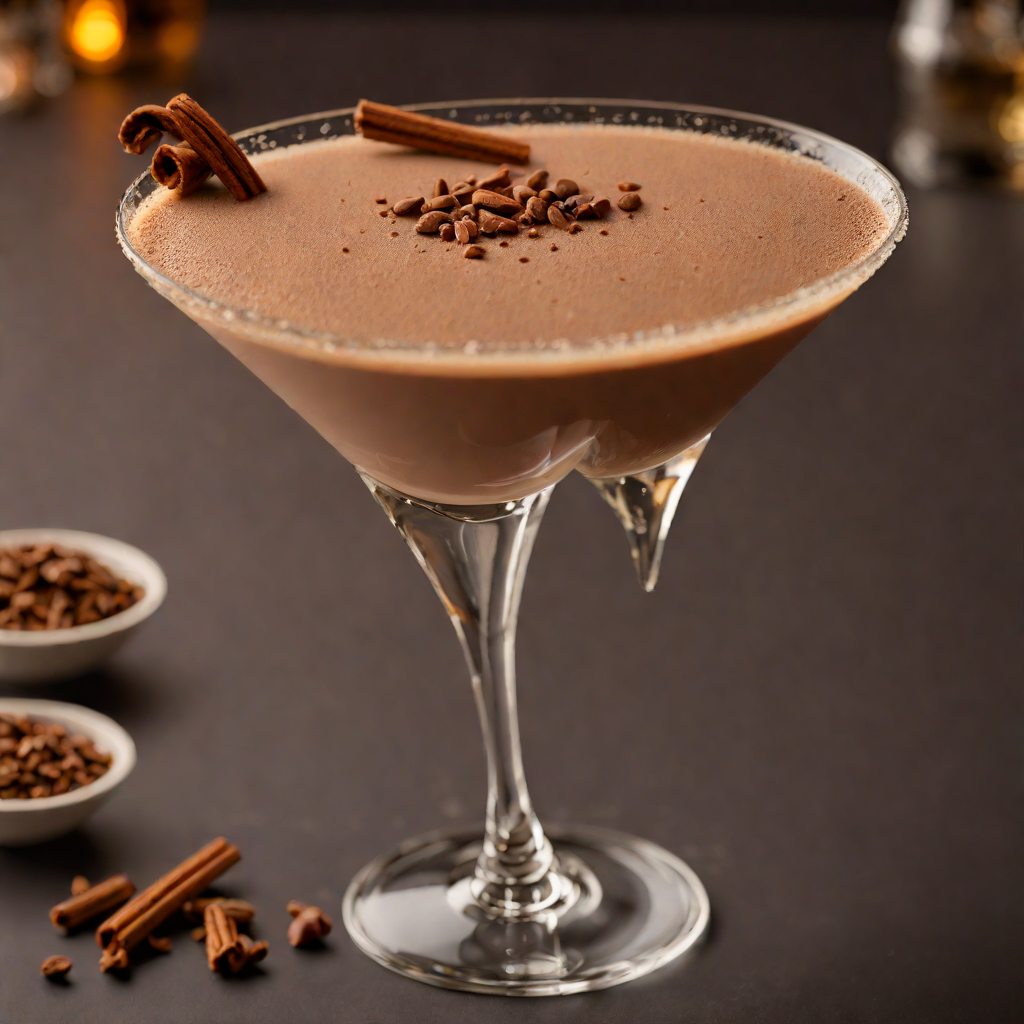 Cocoa-Spiced Banco Mocha Martini