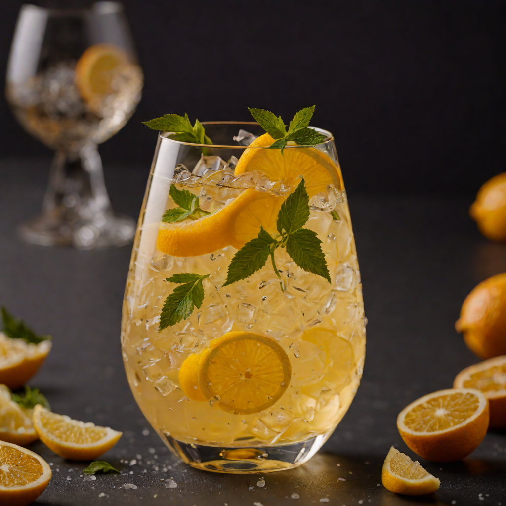 Citrus-Infused Japanese Yuzu Spritz