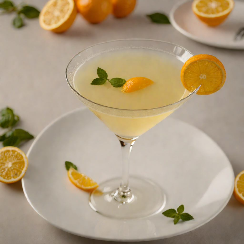 Yuzu-Sake Citrus Martini