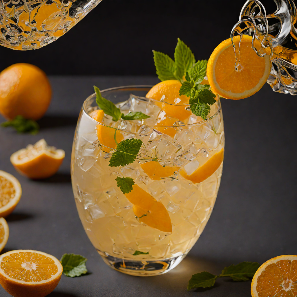Muddled Korean Citrus Soju Spritz
