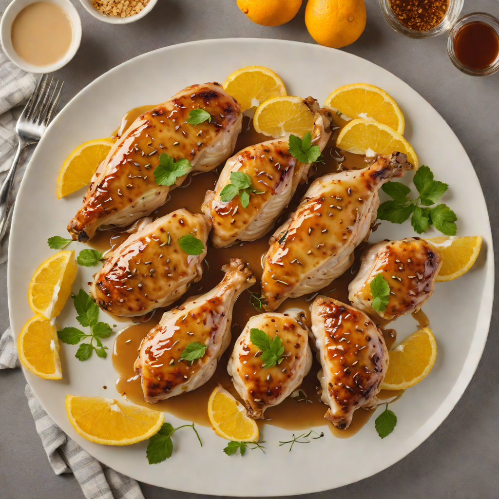 Pan-Seared Chicken with Citrus-Maple Glaze
