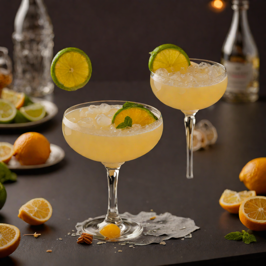Citrus-Shaken Gin Sour with Honey