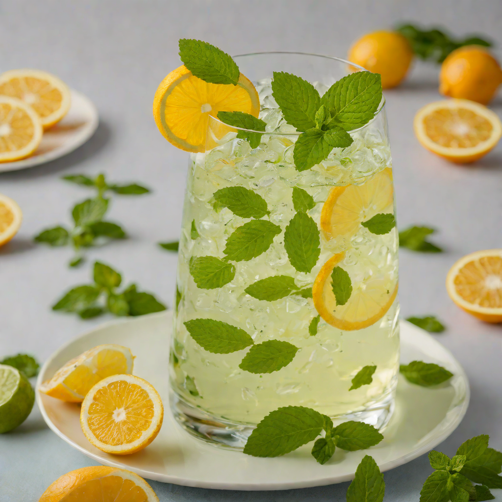 Citrus-Mint Banco Fizz