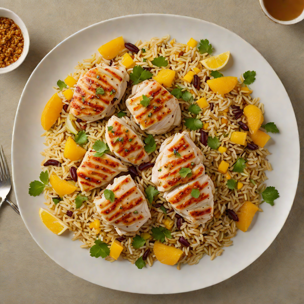 Sautéed Chicken with Citrus and Spiced Puerto Rican Rice
