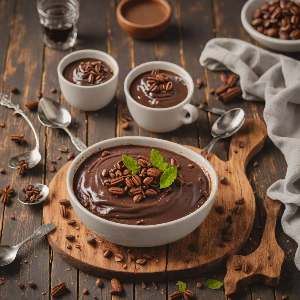 Turkish Coffee-Spiced Chocolate Pudding