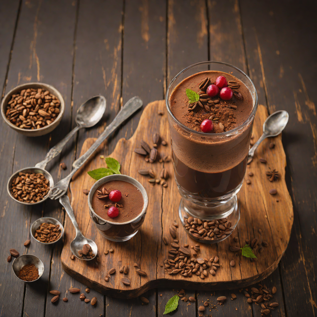 Turkish Coffee-Spiced Chocolate Mousse