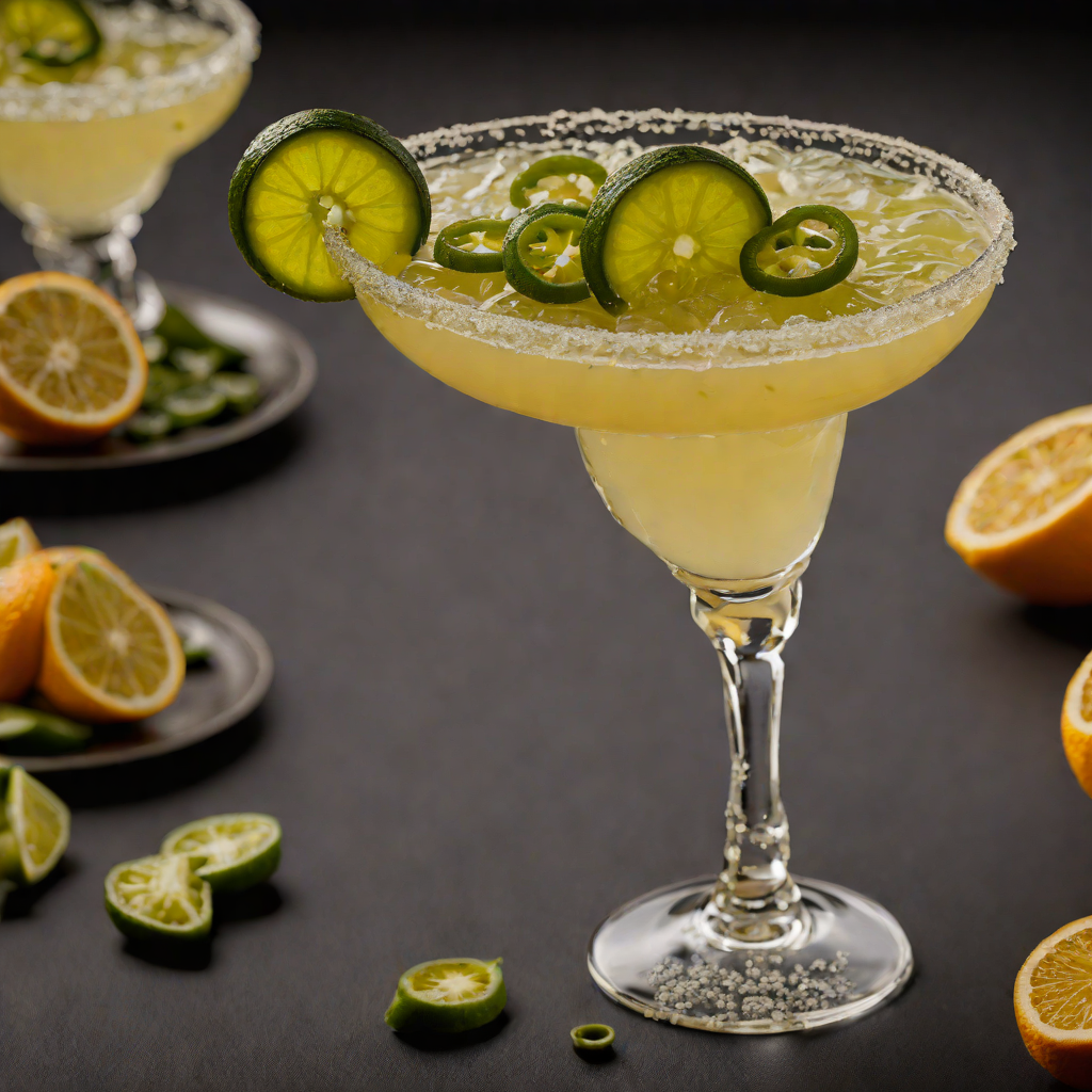 Charred Jalapeño Margarita with Citrus Twist