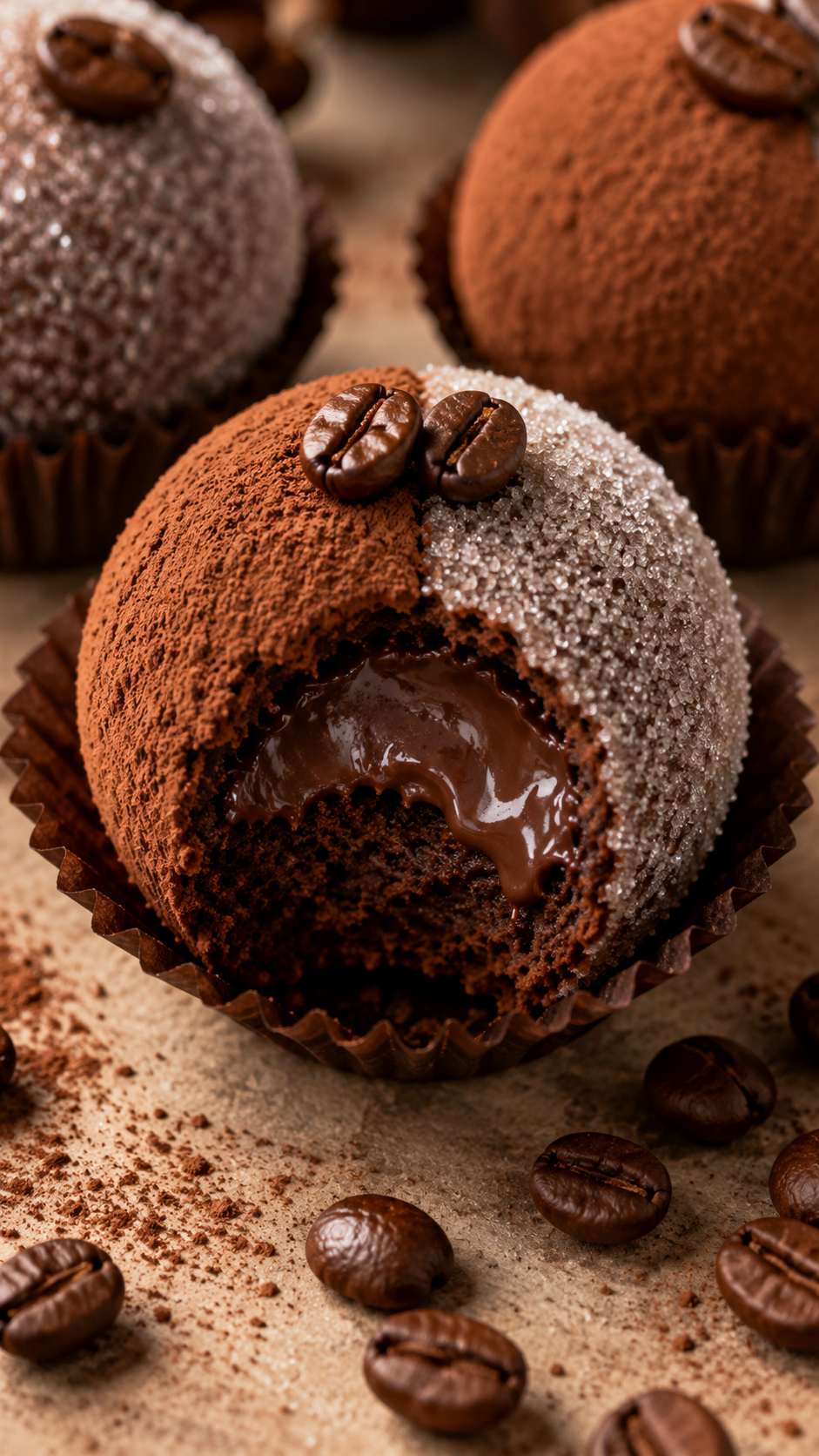 Turkish Coffee-Spiced Chocolate Truffles