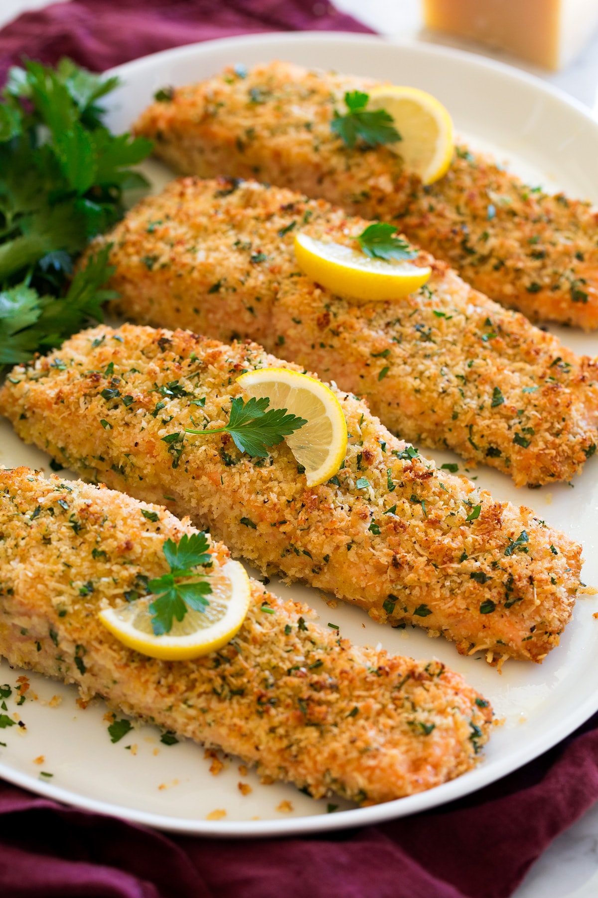 Crispy Herb-Crusted Salmon